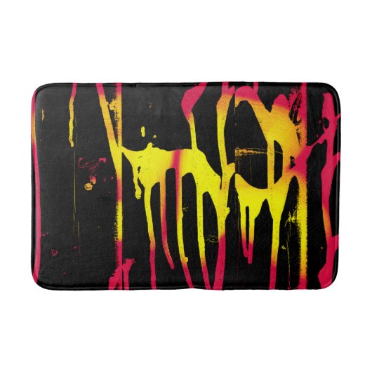 Krähe und Kräuter und Bacchanal Badematte (Vorderseite)