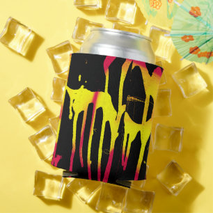 Krähe und Kräuter und Bacchanal Dosenkühler