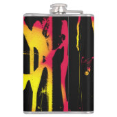 Krähe und Kräuter und Bacchanal Flachmann (Rückseite)