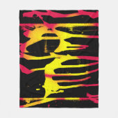 Krähe und Kräuter und Bacchanal Fleecedecke (Vorderseite)