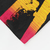 Krähe und Kräuter und Bacchanal Fleecedecke (Ecke)