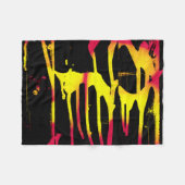 Krähe und Kräuter und Bacchanal Fleecedecke (Vorderseite (Horizontal))