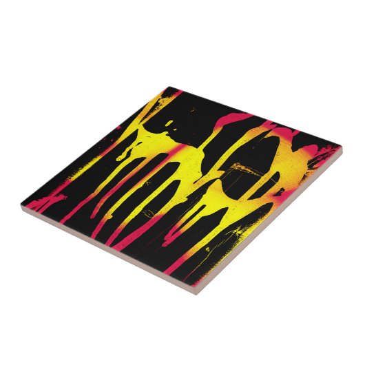 Krähe und Kräuter und Bacchanal Fliese (Seite)