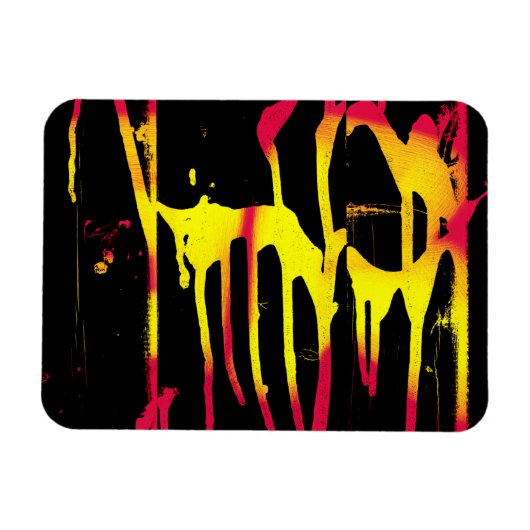 Krähe und Kräuter und Bacchanal Magnet (Horizontal)