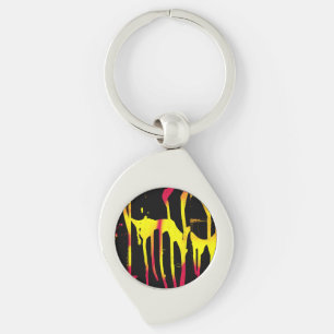 Krähe und Kräuter und Bacchanal Schlüsselanhänger