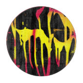 Krähe und Kräuter und Bacchanal Schneidebrett (Vorderseite)