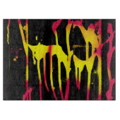 Krähe und Kräuter und Bacchanal Schneidebrett (Vorderseite)