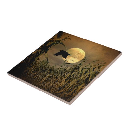 Krähe von Harvest Moon Fliese (Seite)