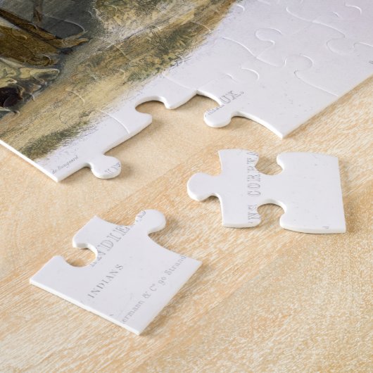 Krähen-amerikanischer Ureinwohner, überzieht 13 Puzzle (Seite)