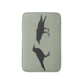 Krähen-Bad-Matte Badematte (Vorderseite Vertikal)