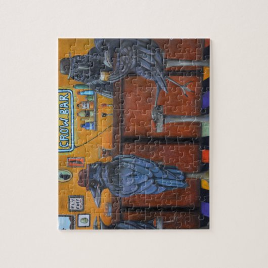 Krähen-Bar Puzzle (Vertikal)