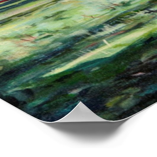 Krähen im Jahr 2009 Poster (Ecke)