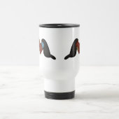 Krähen in der Liebe Reisebecher (Mittel)