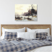 Krähen in einer Winterlandschaft, 1907 Leinwanddruck (Insitu (Schlafzimmer))