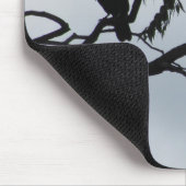 Krähen-Mausunterlage Mousepad (Ecke)