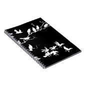 Krähen Notizblock (Rechte Seite)