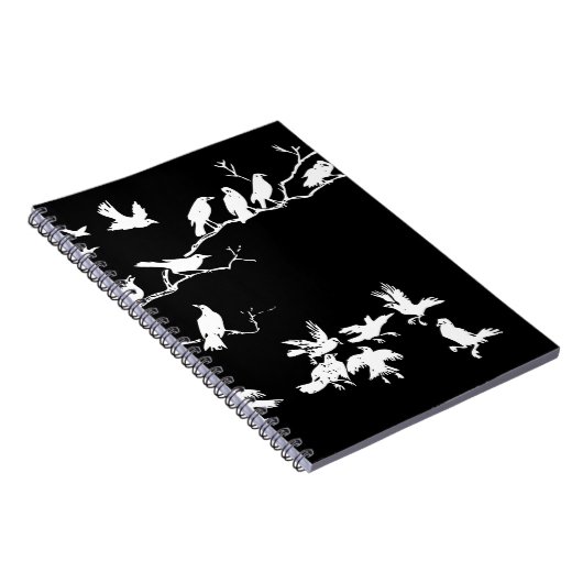 Krähen Notizblock (Rechte Seite)