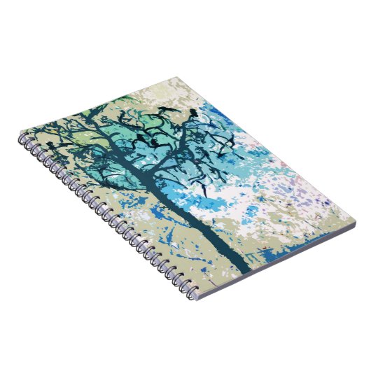 Krähen Notizblock (Rechte Seite)