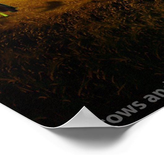 Krähen Poster (Ecke)