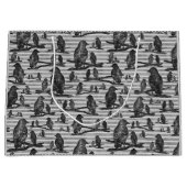 Krähen Raben Crows Geschenk Tüte Party (Vorderseite)