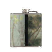 Krähen-/Raben-Flasche Flachmann (Rückseite)