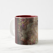 Krähen-/Raben-Foto Zweifarbige Tasse (Vorderseite Links)