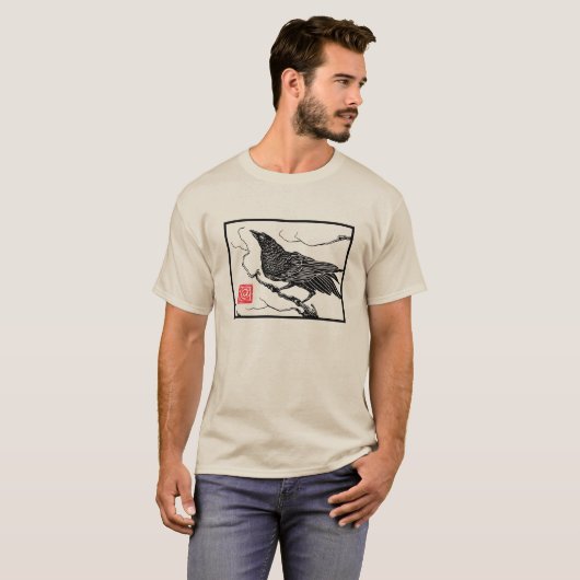 "Krähen-" T - Shirt (Vorne ganz)