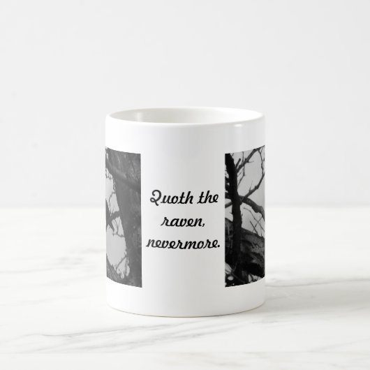 Krähen-Tasse Kaffeetasse (Mittel)