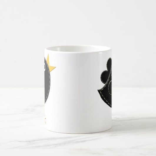 Krähen-Tasse/Trinkbehälter Kaffeetasse (Mittel)