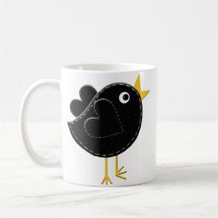 Krähen-Tasse/Trinkbehälter Kaffeetasse