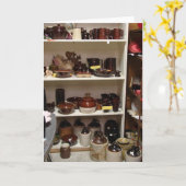 Krähen, Töpfe und mehr Karte (Gelbe Blume)