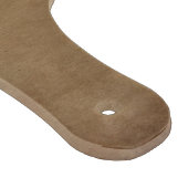 Krähen und Kürbisglas-Schneidebrett Schneidebrett (Ecke)