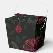 Krähen und Rose Geschenkschachtel (Vorderseite)