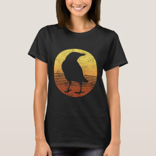 Krähen Vogel Liebhaber Rabe Vintage T-Shirt