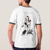 🏐Krähen Volleyball Spirit Tee – Flieg hoch Editio (Rückseite)