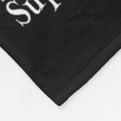 Krähen vor Bros unterstützen Ihre lokale Murderhal Fleecedecke (Ecke)