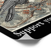 Krähen vor Bros unterstützen Ihre lokale Murderhal Poster (Ecke)