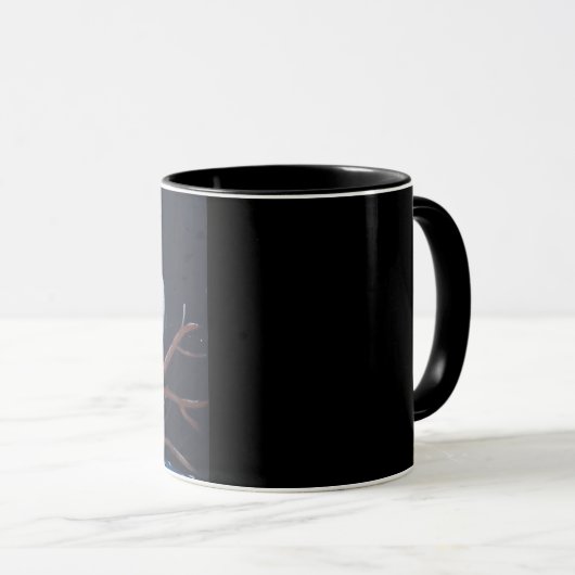 Krähenbecher Tasse (VorderseiteRechts)