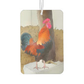 Krähender Hahn  Autolufterfrischer (Rückseite)