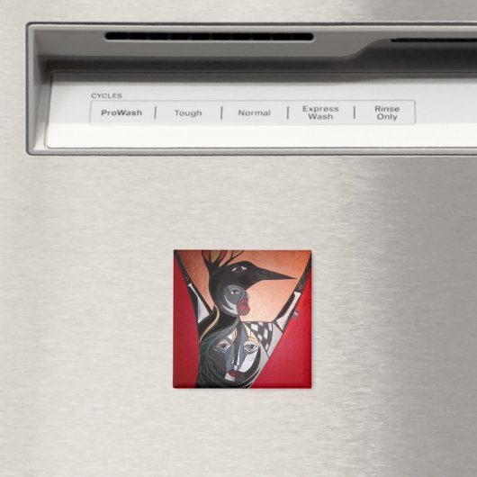 Krähenfeier Magnet (In Situ (Geschirrspüler))