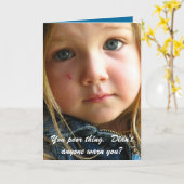 Krähenfüße Karte (Gelbe Blume)