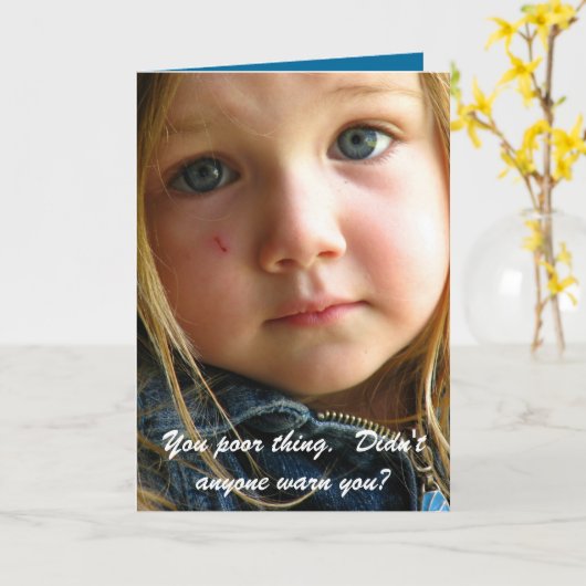 Krähenfüße Karte (Gelbe Blume)