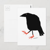 Krähenfüße Postkarte (Vorne/Hinten)