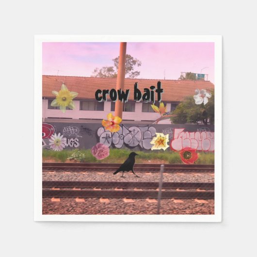 Krähenfutter  serviette (Vorderseite)