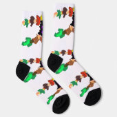 Krähenherbstwind Socken (Rechts)