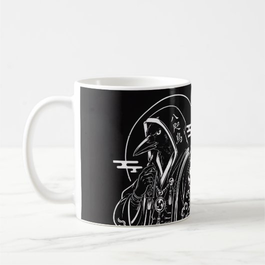 Krähenhüter Kaffeetasse (Links)
