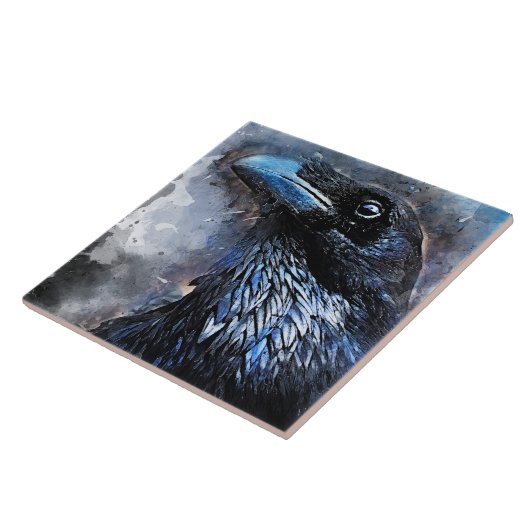 Krähenkunst #crow #bird #animals fliese (Seite)