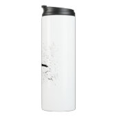 Krähenrabe Thermosbecher (Nach rechts gedreht)