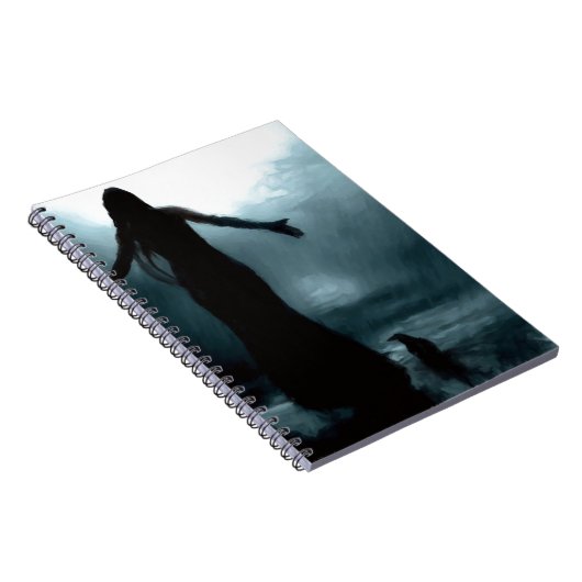 Krähenraben-Regenwasser der keltischen Göttin Notizblock (Rechte Seite)