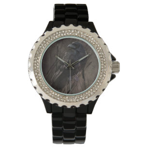 Krähenuhr Armbanduhr